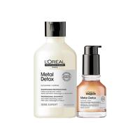 L'Oréal Professionnel Paris Metal Detox Shampoo 300ml Oil 50ml