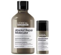 L'Oréal Professionnel Paris Serie Expert Absolut Repair Molecular Molecular Set (Shampoo 500ml + Leave-In Mask 100ml)