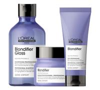 L'Oréal Professionnel Paris Serie Expert Blondifier Set Gloss Trio (shampoo 300 ml + balsamo 200 ml + maschera 250 ml)