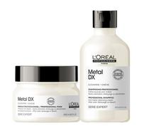 L'Oréal Professionnel Paris Serie Expert Metal DX Homecare Set (Shampoo 300ml + Mask 250ml)