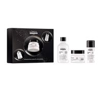 L'Oréal Professionnel Paris Serie Expert Metal DX Set regalo Trio (shampoo 300 ml + maschera 250 ml + leave-in 200 ml)