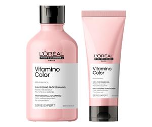 L'Oréal Professionnel Paris Serie Expert Vitamino Color Care Duo Set (Shampoo 300ml + Conditioner 200ml)