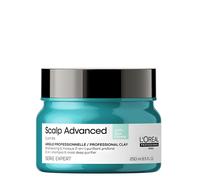 L'oreal Professionnel Scalp Advanced 2-in-1 Deep Purifier Clay Anti-Oiliness 250 ml Trattamento 2in1 Shampoo e Dopo Shampoo per cuoio capelluto grasso Vasetto