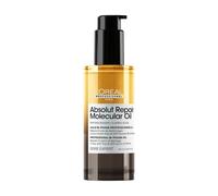 L'Oreal Professional - Olio per capelli bi-fase Absolut Repair Molecular - Leave-in senza risciacquo - Ripara 2 anni di danni - +125% di lucentezza - Capelli secchi e danneggiati - 90 ml