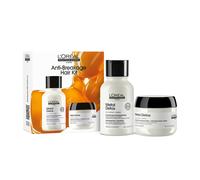 L’Oréal Professionnel Mini Duo Shampoo + Maschera, Per Tutti i Capelli Danneggiati, Rischio di Rottura Ridotto, Colore Protetto, Capelli Forti e Setosi, Metal Detox, 100ml + 75ml