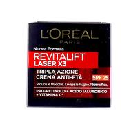 L'OREAL REVITALIFT LASER X3 TRIPLA AZIONE CREMA ANTI-ETA' SPF25 VISO 50ML