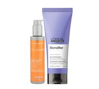L'oreal Serie Expert Warm Blonde Perfector 150ml Blondifier Conditioner 250ml
