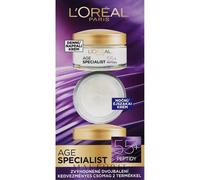 L'Oréal Set Giorno e Notte Antirughe Età Speciale 55+ 2 x 50 ml - Crema idratante