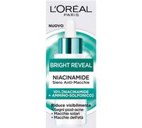 L'Oréal Paris Bright Reveal Siero Anti-Macchie 10% [Niacinamide + Acido Ammino-Solfonico], 30 ml