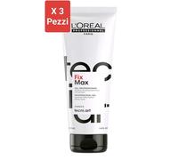 L'Oreal Tecni Art Fix Max Gel Professionnel 200 ml Gel per Capelli - 3 Pezzi