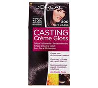L'Oréal Tinta Capelli senza Ammoniaca, 200 Nero Ebano (Il pacchetto può variare)