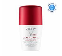 L'Oréal Vichy Deodorante Clinical Control 96H - Anti -Traspirante Anti -Odore Roll-on 50 ml efficace 96 ore