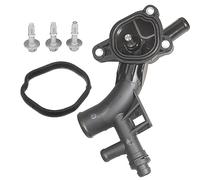 LoreenCar 25193922 Flangia del Refrigerante 103086 Termostato per Motore Con Sensore Per ASTRA J INSIGNIA ZAFIRA C 1.4 OPEL ADAM CASCADA CORSA D E MERIVA B MOKKA