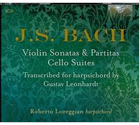 Loreggian Roberto Cv - Sonate E Partite Per Violino Solo (Trascr.Per Clavicembalo Di G.Leonhardt)