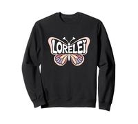 Lorelei Butterfly - Personalizzato Carino Nome Word Art Felpa