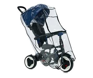 Lorelli Parapioggia universale per triciclo, protezione da pioggia e vento, colore: trasparente