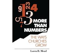 Loren B. Mead More Than Numbers (Tascabile)