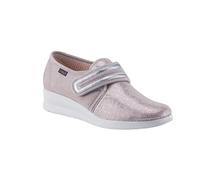 Loren, Scarpa Donna, a strappo, Plantare Estraibile (Beige, Sistema Taglie Calzature EU, Adulto, Numero, Media, 36)