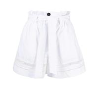 Lorena Antoniazzi - Shorts a vita alta - - Shorts - Donna - Bianco - M