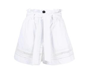 Lorena Antoniazzi - Shorts a vita alta - - Shorts - Donna - Bianco - M