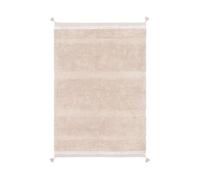 Lorena Canals | Bloom Tappeto Lavabile in Colore Rosa per Camere da Letto Soggiorno Ingressi Fatto a mano in Cotone Dimensioni: 3' x 4' 3"