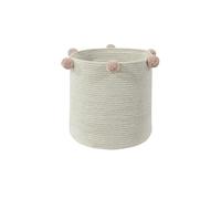 Lorena Canals Bubbly Cestino, Cotone, Beige/Nude, 30 x 30 x 30 cm