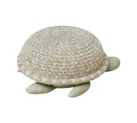 Lorena Canals Cestino per bambini Tartaruga. Oliva Avorio Naturale .22x25x10 cm