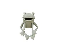 Lorena Canals | Cesto portaoggetti decorativo Fred the Frog per asili e stanze dei giochi, realizzato a mano in fibre naturali, coloranti atossici, Ø 22,9 x 1' 5,1 cm