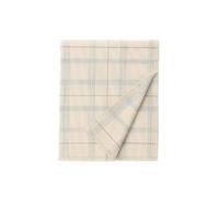 Lorena Canals Coperta per letto per bambini, fatta a mano, in tartan blu salvia, 140 x 200 cm