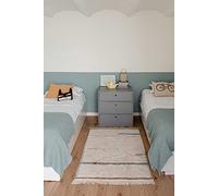 Lorena Canals | Tappeti lavabili - Lani vintage blu, 90 x 130 cm