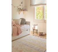 Lorena Canals Tappeto di Cotone - Azteca Natural Vintage Nude - 140 x 200 cm