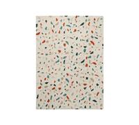 Lorena Canals Tappeto Lavabile Terrazzo Marble 100% Cotone -Multicolore- 140x200 cm