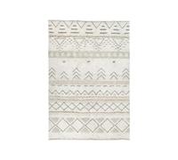 Lorena Canals - Woolable - Tappeto in Lana Lavabile Lakota Day - Marrone, Beige, Crema - Pila: 100% Lana. Base: Cotone Riciclato 140x80cm