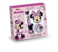 Set di bellezza Minnie composto da uno specchio, un balsamo per le labbra, uno smalto per unghie e lime