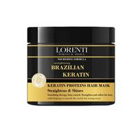 Lorenti Maschera per capelli condizionante profonda, 500 ml, per capelli secchi, danneggiati, densi e crespi, contiene vitamina B7 e proteine per bilanciare e idratare i capelli | 16,9 Fl Oz
