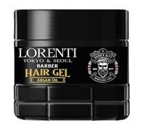 LORENTI TOKYO & SEOUL Barber Hair Styling Gel Argan OIL 500 ml - gel per capelli da uomo - forte tenuta - non si attacca e senza residui - senza alcool - gel per capelli - effetto gommoso