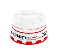 LORENTI TOKYO & SEOUL Hair Wax No.2 Cream Brilliantine, 150 ml, cera crema con effetto bagnato, cera per capelli con lucentezza, gel per capelli per bambini, crema styling wax
