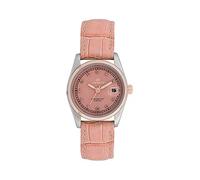 Orologio Donna LORENZ GINEVRA 030088HH Vera Pelle Rosa Diamanti 0,0495 CT
