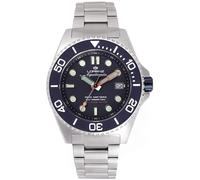 LORENZ Aquitania 030231BB Orologio Uomo Automatico Blu Sub 1000 Metri + Cin