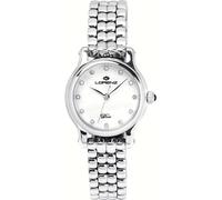 LORENZ BLUE MOON DIVA 030240AA Orologio Donna Bianco 12 Diamanti Madreperl