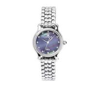 Lorenz Blue Moon Diva 030240FF - Orologio classico da donna con diamanti - Orologio con cinturino in acciaio e quadrante in madreperla scuro