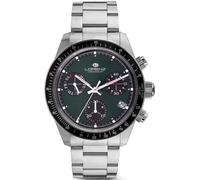 LORENZ CALIFORNIA 090003GR Orologio Uomo Cronografo Verde Acciaio Swiss Made Da