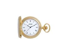 Lorenz Cervo 030223BB - Orologio da taschino a carica manuale in acciaio inossidabile - Quadrante con numeri romani - Inclusa nella confezione stand per appoggio e catena in acciaio