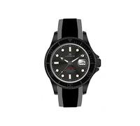 Lorenz Classico Professional Orologio da polso automatico da uomo, in acciaio inox, colore nero/grigio, 42 mm, impermeabile: 10 bar, 030197HH