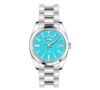 Lorenz Day-Date - Orologio Uomo Acciaio Quadrante Celeste (26208EE)