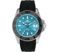 LORENZ DI300 Azzurro 030258BB Orologio Uomo Automatico Gomma Ghiera Ceramina Sub