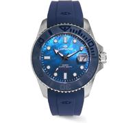 LORENZ DI300 Madre Perla Blu 030258FF Orologio Uomo Automatico Sub 300 Metri Gom