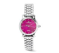 Lorenz Diva Round 030240LL - Orologio classico da donna con diamanti - Orologio con cinturino in acciaio