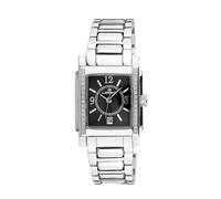 Lorenz Diva Square 030256EE Orologio da donna al quarzo con cassa in acciaio rettangolare con diamanti