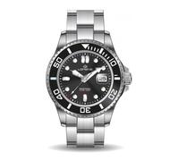 Lorenz Diver 26168EE automatic men's watch in stainless steel sub 100 meters